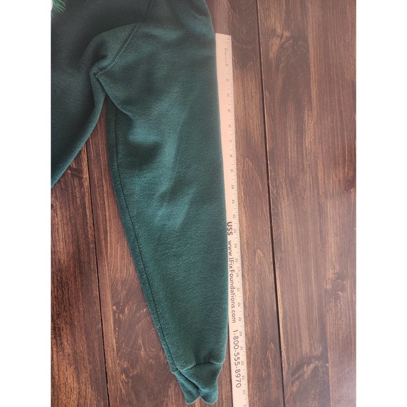 Morning Star Hanes Poinsettia Vintagae Sweatshirt white collar Medium - Picture 3 of 10